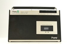 Poppy CR-200 2 Band Radio mit Cassette defekt Bastler Hi-5788