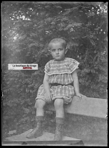 Alte glasplatte foto - foto, negativ