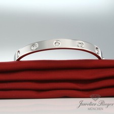 Cartier Armreif Love Weissgold