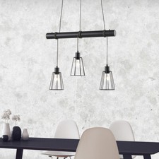 MeLiTec Pendel Lampe Leuchte DP16 B-Ware modern stylisch Käfig Design gebraucht