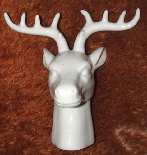 Porzellan hirsch kopf figur - porzellan-hirsch,