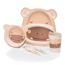 Geschirr für Kinder Kindergeschirrset - Kunststoff Kindergeschirr Set 5-teilig