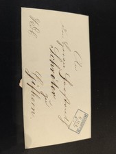 Vorphilatelie Brief von Hannover nach Gifhorn, Juli 1852