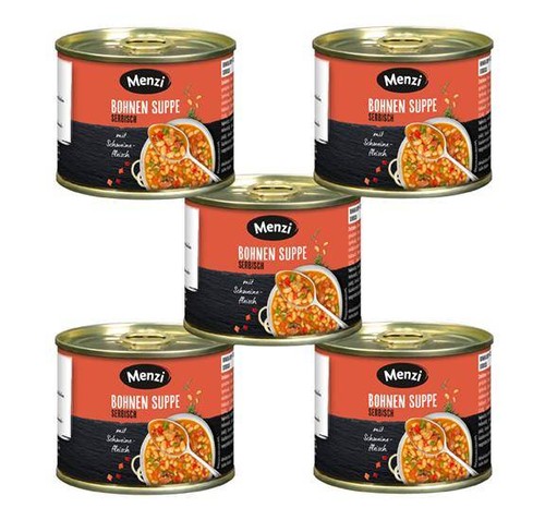 Menzi bohnen suppe serbisch - menzi,