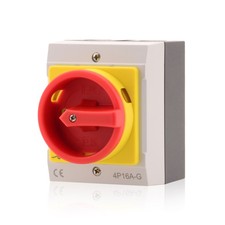 Hauptschalter 16A 4-polig im