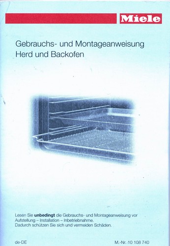 Miele gebrauchs und - miele, gebrauchs-
