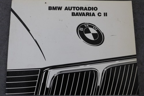 Bmw radio bavaria ii - "bavaria, ii"
