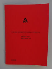 Hanomag Zugwiderstand-Regelhydraulik Granit 500 Brillant 600