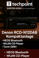 ? Denon RCD-N12DAB Kompaktanlage HEOS Bluetooth WLAN CD-Player Tuner DAB+ ✨Top✨