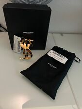 FULLSET+RECHNUNG! YSL STATEMENT CASSANDRE MASSIVES BREITES ARMBAND ARMSPANGE