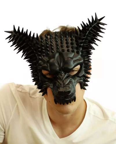 Schwarze burning man spike - schwarze,