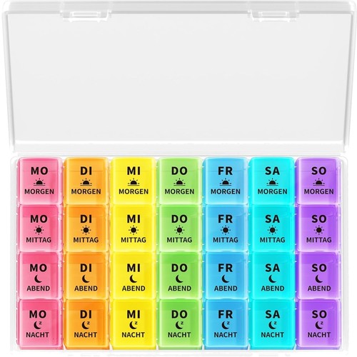 Tablettenbox tage - tablettenbox,