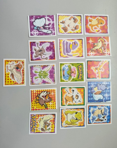 Pokémon sticker karten lot - karten,