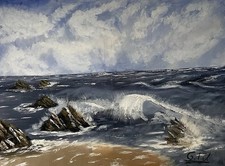 Ölgemälde auf Leinwand auf