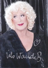 Lilo WANDERS - dt. Travestie-Künstler, Original-Autogramm!
