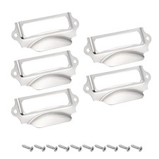 5 Etikettenhalter Griffe Eisen