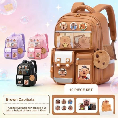 Capybara schulrucksack kinder - capybara,