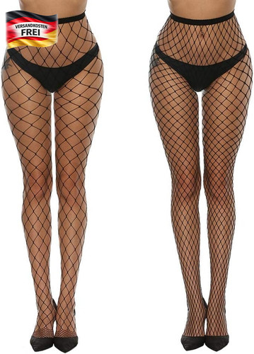 Netzstrumpfhosen damen schwarz - netzstrumpfhosen,