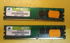 Speicher 2 x 512 MB DDR2 RAM