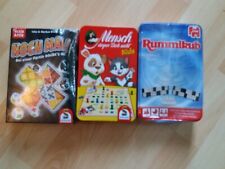 3 Mitbringspiele Konvolut, Halli Galli, Rummi Cup,  M.ä.d.n. für Kids, 2noch OVP