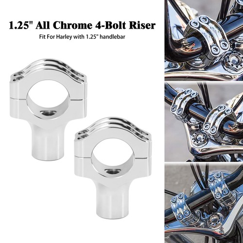 Chrom lenker riser - chrom,