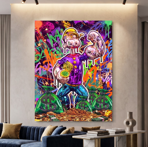 Popeye motivation pop - pop, art