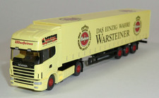 Wiking - Scania R 144 L 530 Sattelzug "Merk Spedition / Warsteiner#25-SV1344/K13