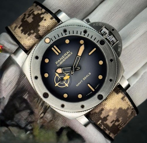 Panerai submersible navy seals - panerai,