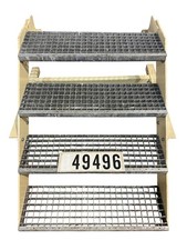 Stahltreppe Industrietreppe Außentreppe Bautreppe Treppe 49496