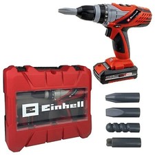 Kids Akkuschrauber Bohrmaschine Akku Bohrschrauber im Koffer Kinder Einhell Neu