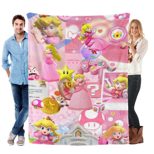 Princess peach decke - peach,