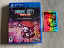 Neon City Riders NEU SEALED PS4 PlayStation 4 LRG Limited Run Games