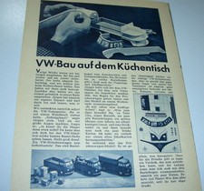 VW Käfer Sammler Rarität Gute Fahrt JUNIOR 1959 09 Ovali Brezel split beetle Bus