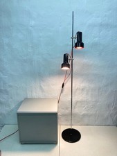 Stehlampe Strahler aus den 70er 80er Jahren schwarz rot