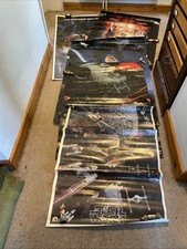 Vintage Star Wars Poster Vinyl LP Album 1995 One Sheet Return Of The Jedi Esb