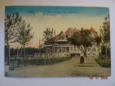 !!!  AK  BERLIN TEGEL NEUE ANLAGEN m. TUSCULUM   1917  !!!