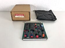 Studer A 820 Master Periphery Control - 1.820.728.81  - "NEU / NEW"