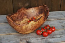 XL Holzschale Obstschale Holz Schale Schüssel Brotschale Obstkorb aus Olivenholz