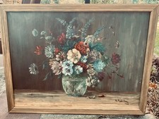 Ölgemälde, Blumenstillleben