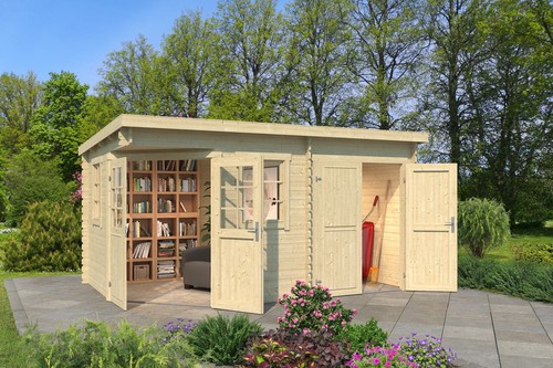 Gartenhaus rheinland eck - gartenhaus, 5-eck