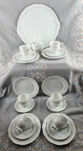 20tlg porzellan kaffeeservice - porzellan,