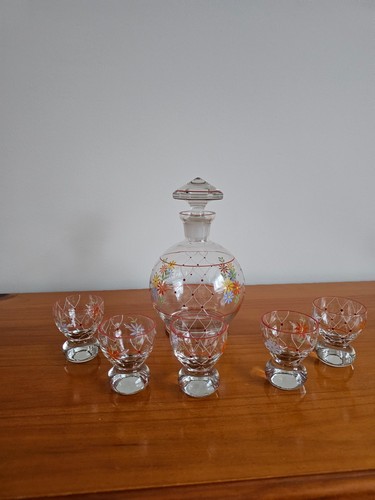 Glaskaraffe mit gläsern - glaskaraffe, 5