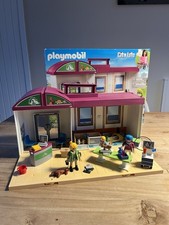 Playmobil Mitnehmen-Tierklinik 70146 mit Originalkarton Top Zustand