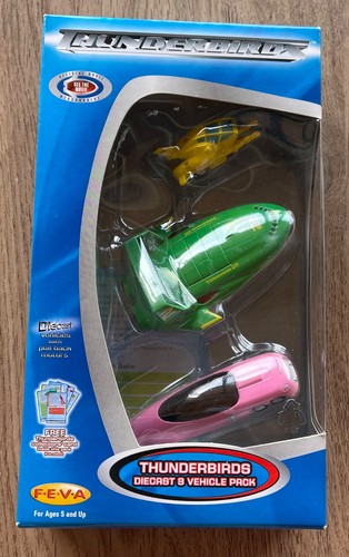 Feva thunderbirds diecast - thunderbirds,