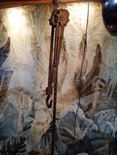 Zughub Kettenzug  Vintage Antik SM Studio etc 500kg 150er Hub Rarität D.R.P 