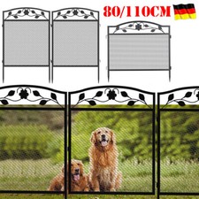 5x Gartenzaun Zierzaun Ziergitter Teichzaun Blätter Garten Sicherheit für Hund 