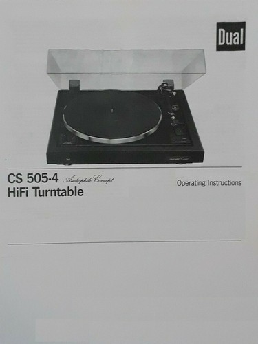 Dual 505 hifi turntable - 505-4,