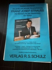 Plakat Franz Josef Strauss Der