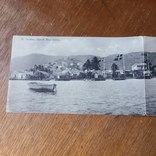 Antike panorama postkarte - panorama, st
