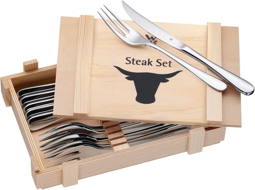 Wmf steakbesteck tlg 6 - steakbesteck, 12-tlg